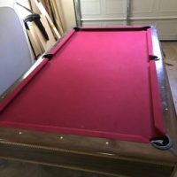 Pool Table with Ping Pong Table