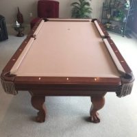 Beautiful Wood Pool Table