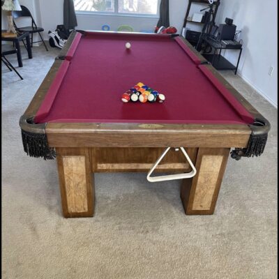 8 foot Rebco pool table